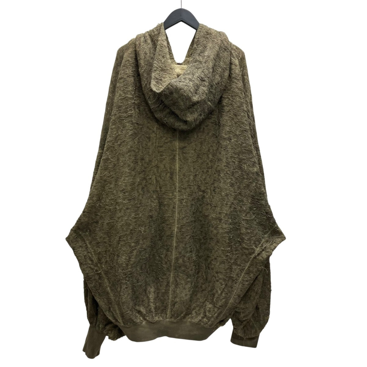 JULIUS 26SS COTTON PILE JACQUARD ZIP UP HOODIE ジップパーカー 古着・中古-3枚目のアイテム画像