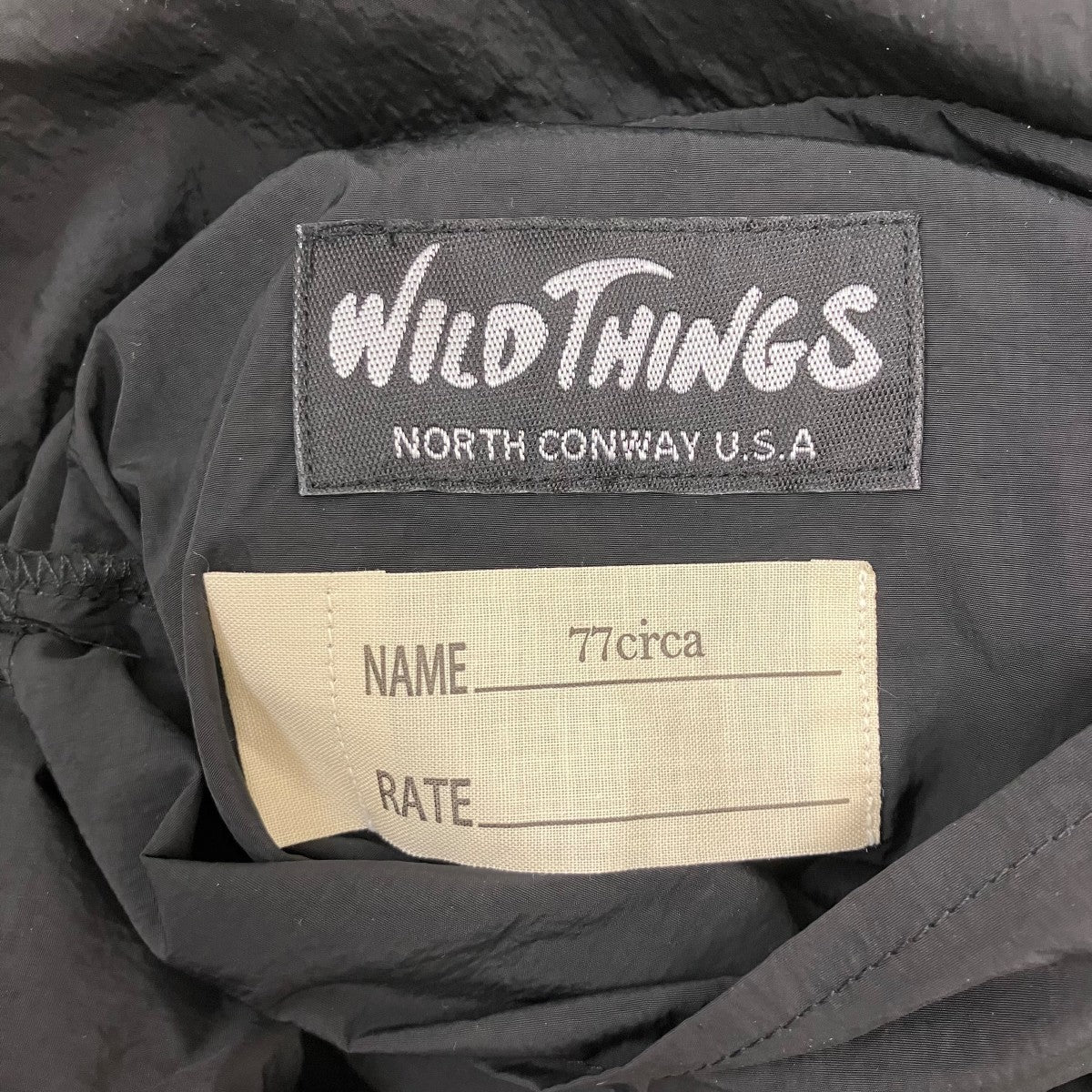 77circa×WILD THINGS リバーシブルナイロンコート 古着・中古-7枚目のアイテム画像