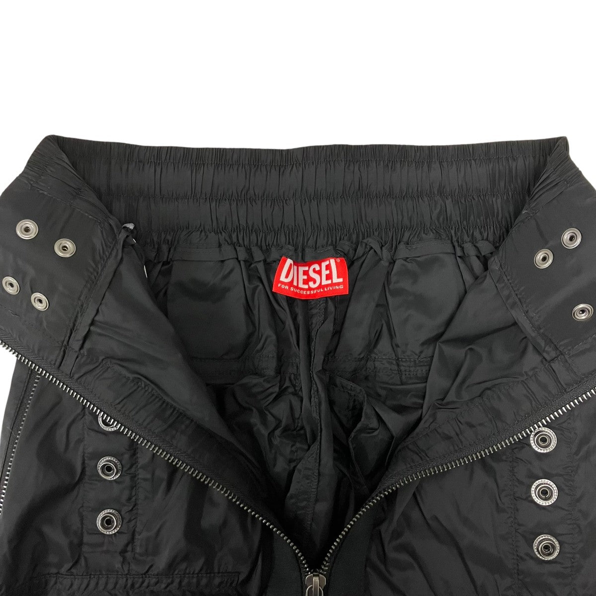 DIESEL O-CREPナイロンジップスカート 古着・中古-5枚目のアイテム画像