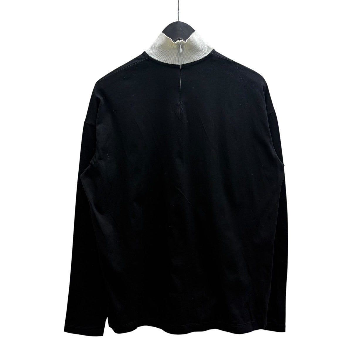PRADA 襟ロゴロングカットソー 古着・中古-3枚目のアイテム画像