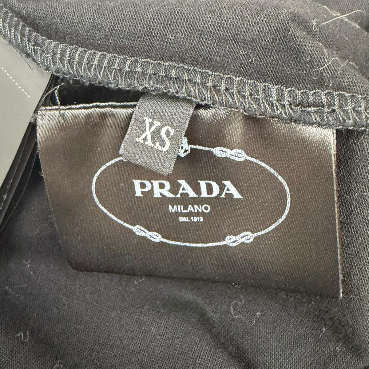 PRADA 襟ロゴロングカットソー 古着・中古-6枚目のアイテム画像