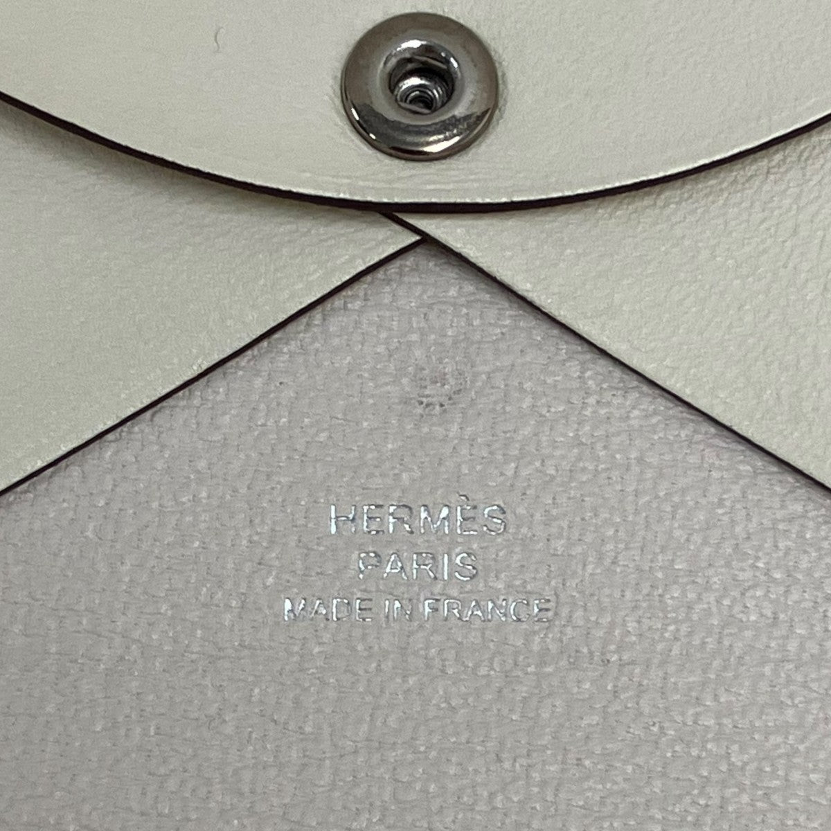 HERMES U刻印 calvi duo IMPROME NATAカルヴィ ディオ コインケース 古着・中古-5枚目のアイテム画像