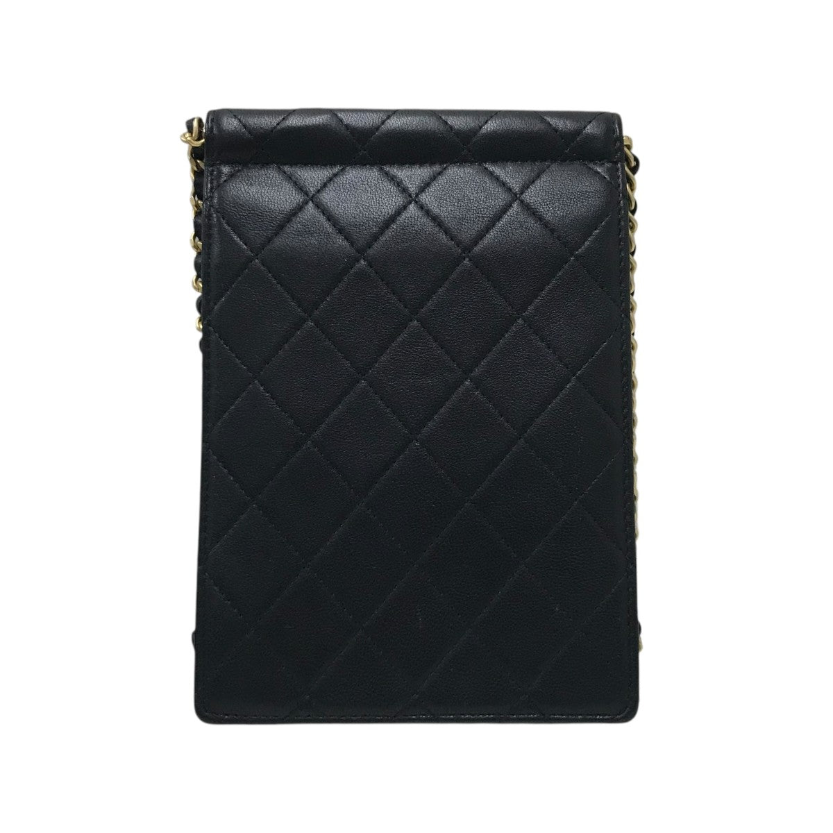 CHANEL マトラッセ パール チェ―ン ショルダーポーチ 古着・中古-3枚目のアイテム画像