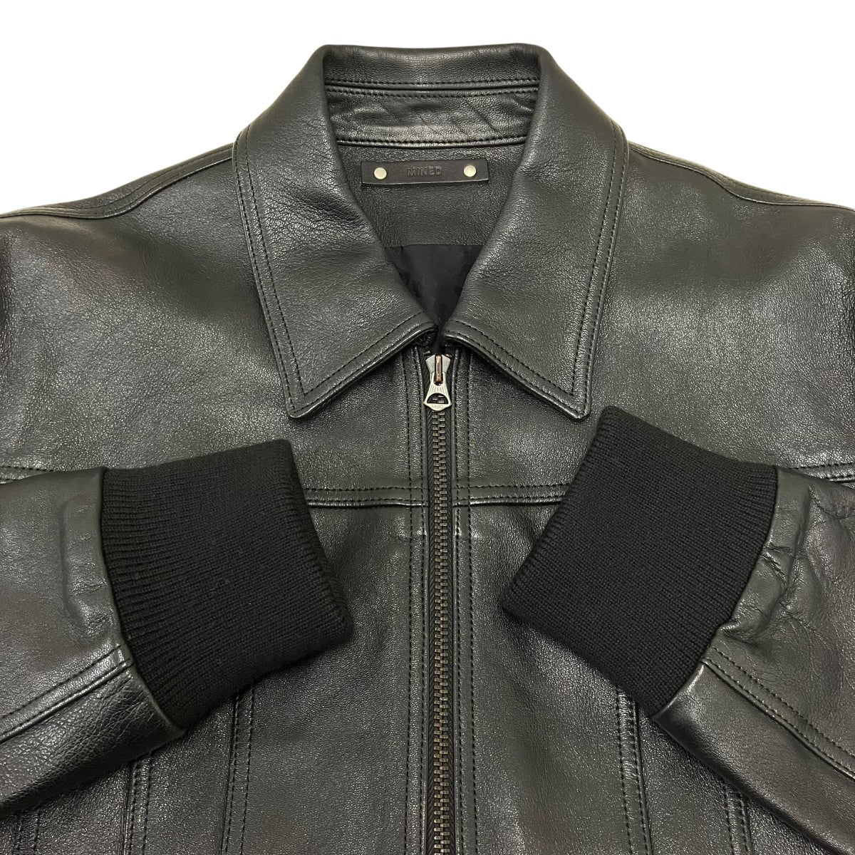 21AW RIB ZIPUP JACKET シープスキンジップジャケット