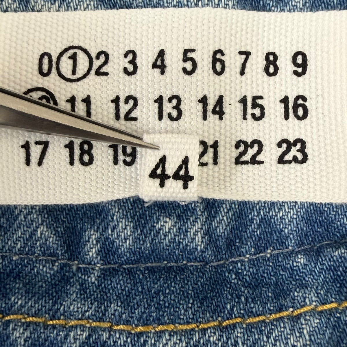 Maison Margiela 再構築デニムパンツ 古着・中古-8枚目のアイテム画像