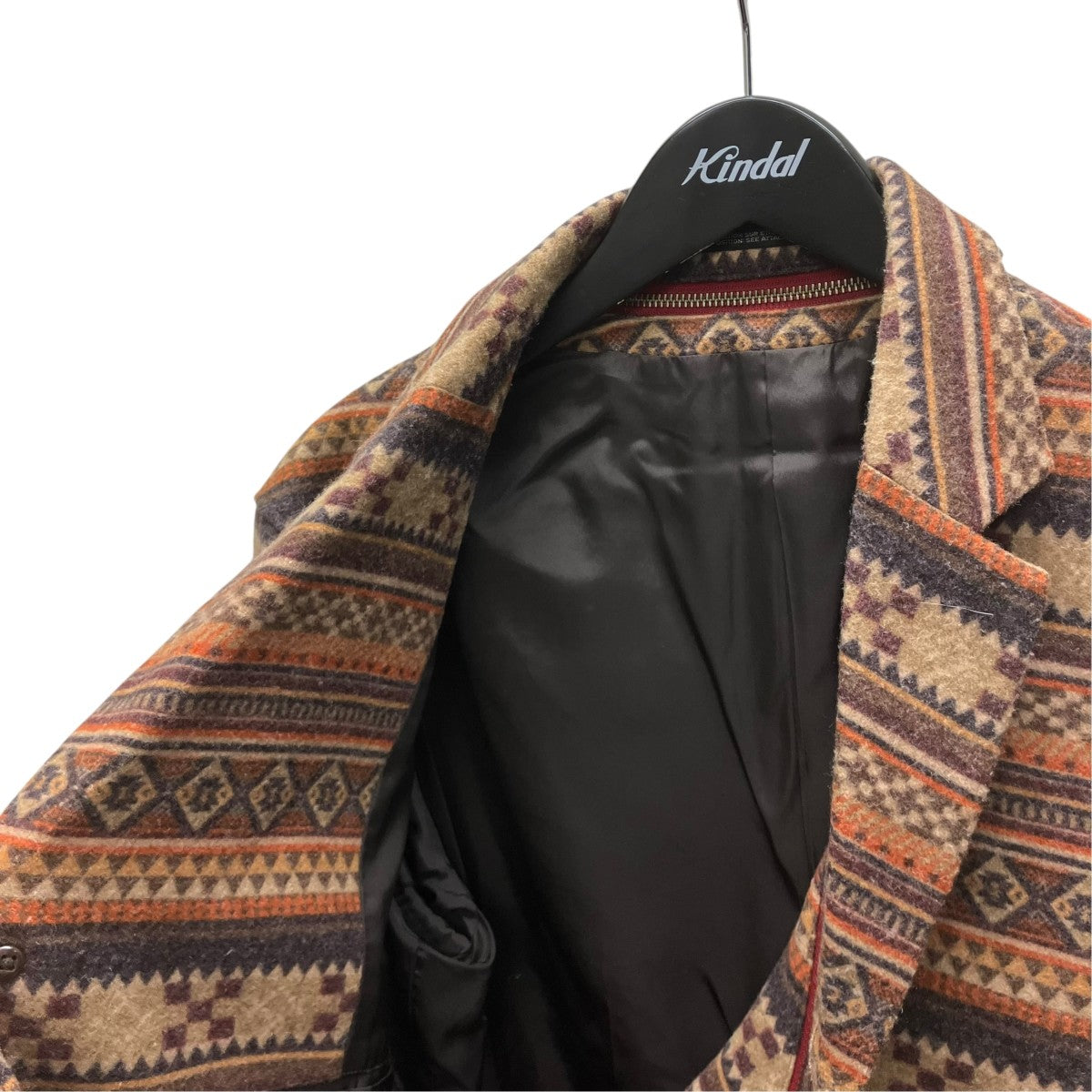 YOHJI YAMAMOTO ネイティブ柄ジャケット 古着・中古-4枚目のアイテム画像