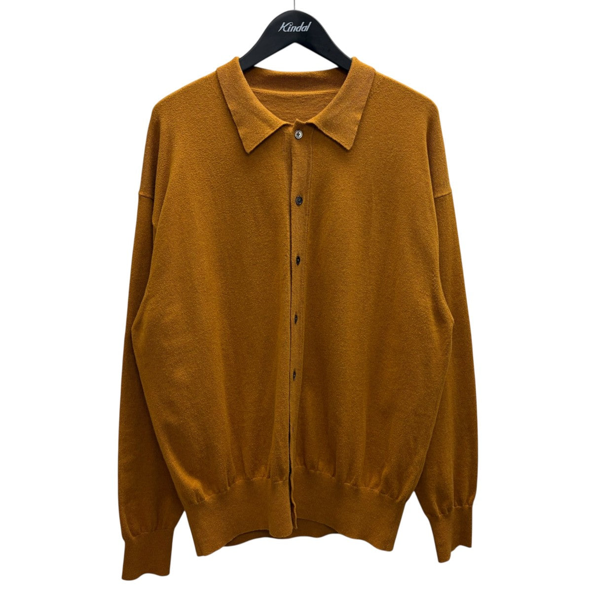 crepuscule カシミヤブレンドポロニット 古着・中古-1枚目のアイテム画像