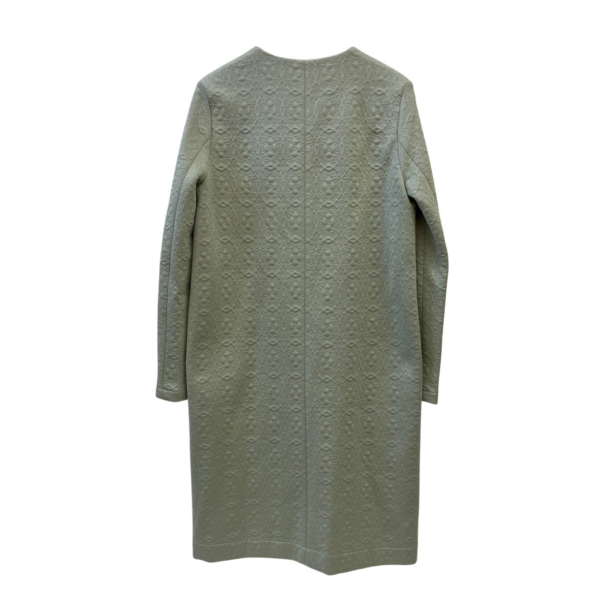 HARRIS WHARF LONDON ノーカラーコートA1255PEA 古着・中古-2枚目のアイテム画像