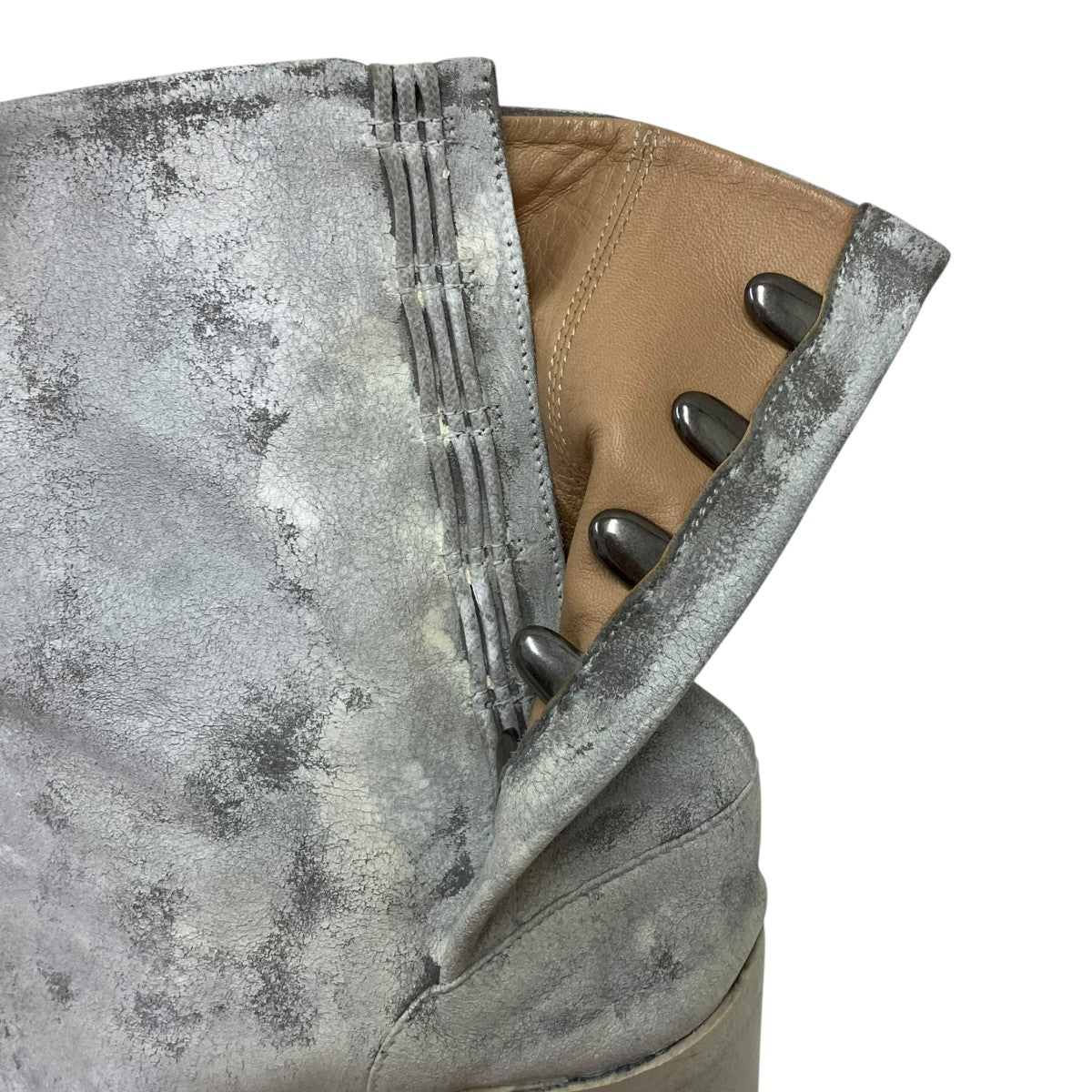 Maison Margiela ペンキ加工足袋ブーツ 古着・中古-6枚目のアイテム画像
