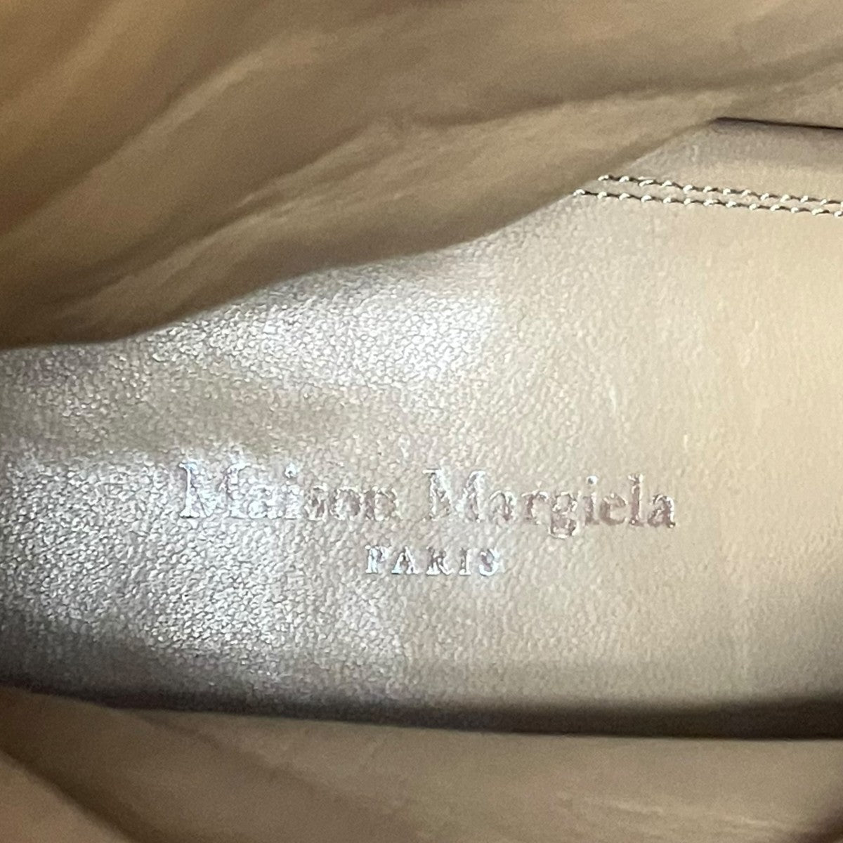 Maison Margiela ペンキ加工足袋ブーツ 古着・中古-7枚目のアイテム画像