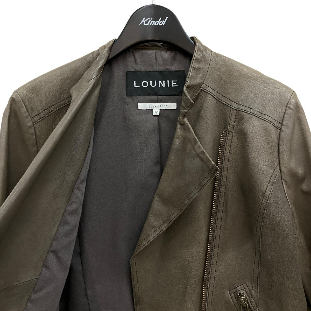 LOUNIE レザージャケット14917406 古着・中古-3枚目のアイテム画像