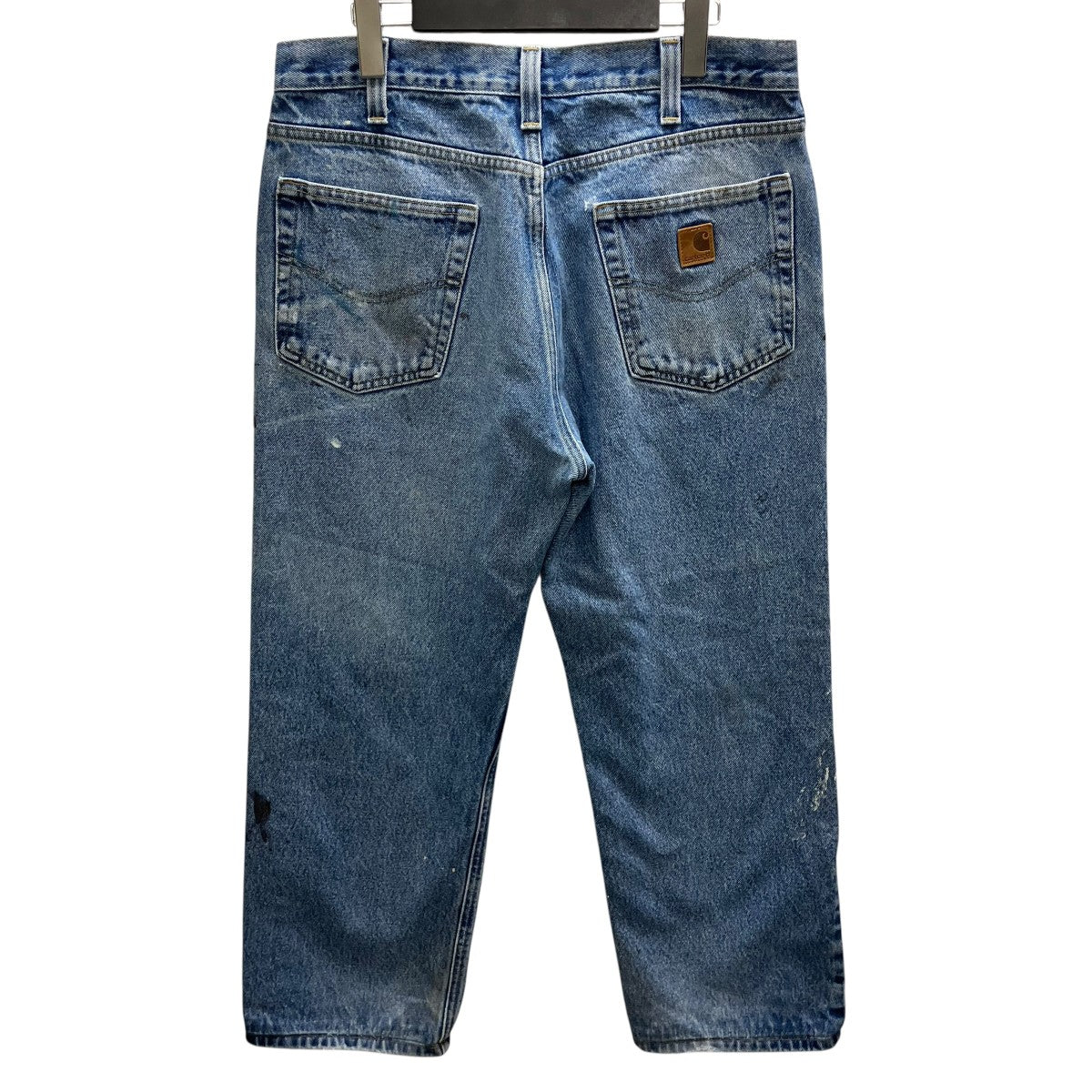 ペイント加工デニムパンツ