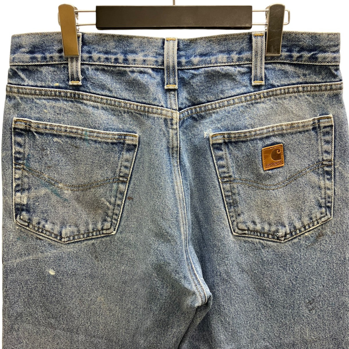 ペイント加工デニムパンツ