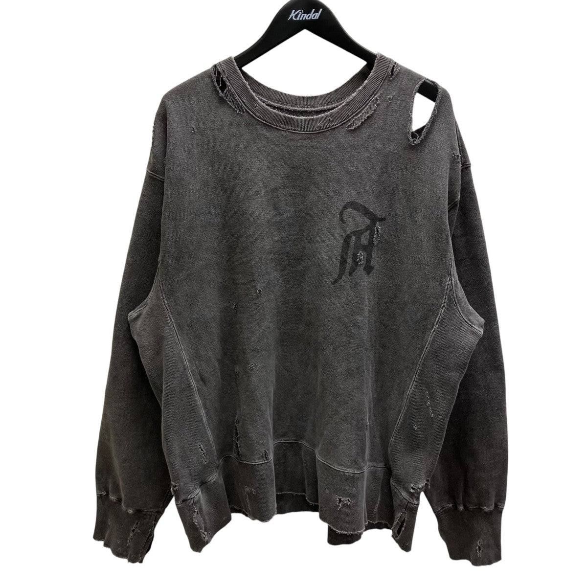 CRASH SWEAT SHIRT クラッシュスウェットシャツ