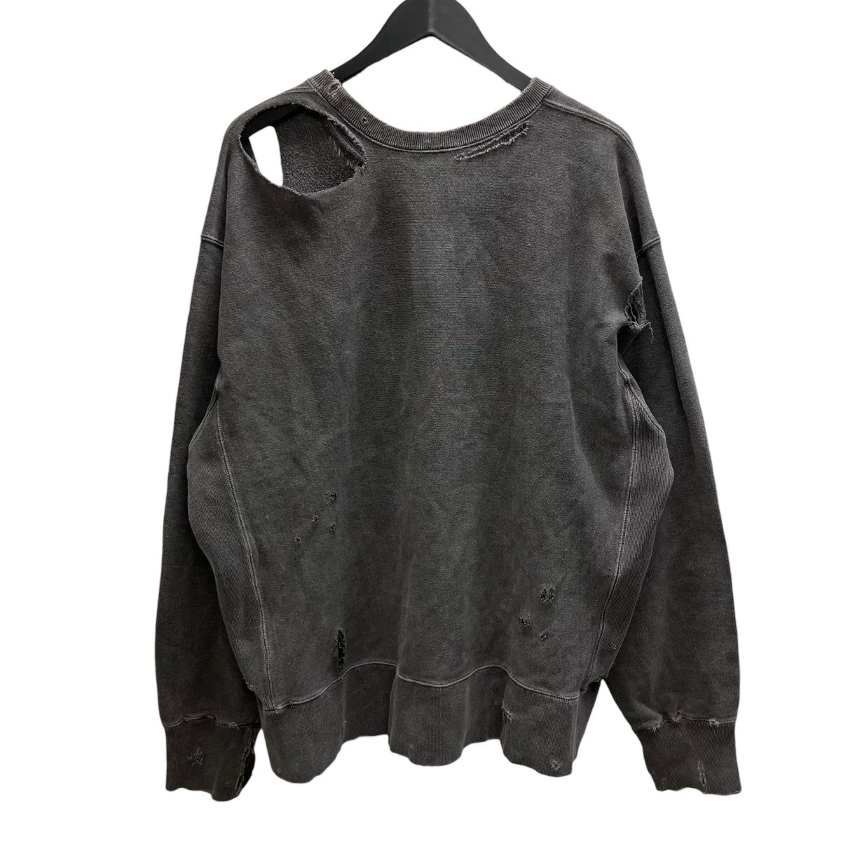 CRASH SWEAT SHIRT クラッシュスウェットシャツ