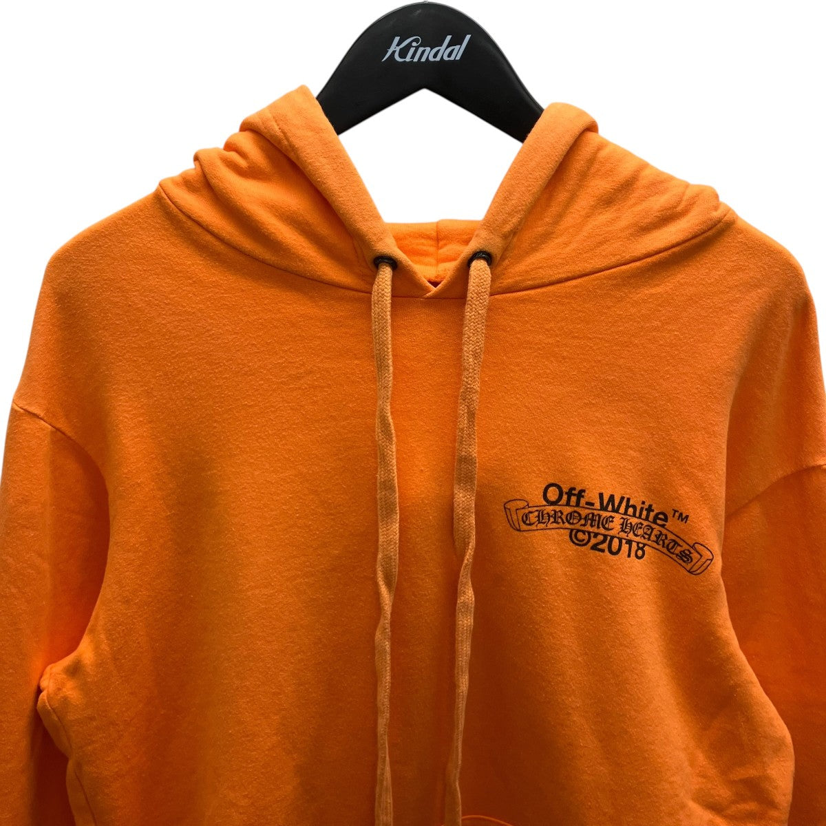 CHROME HEARTS×OFFWHITE プルオーバーパーカー 古着・中古-2枚目のアイテム画像