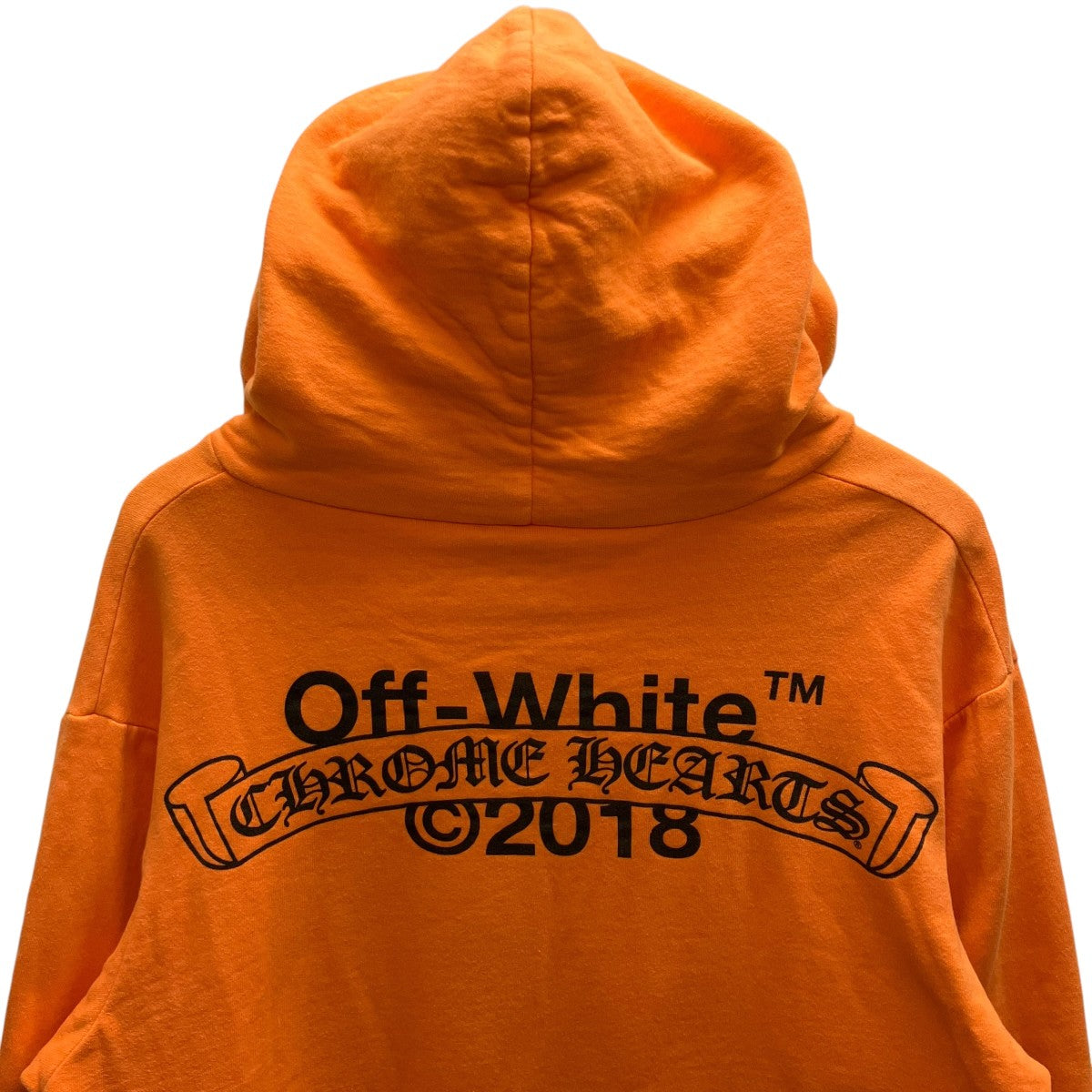 CHROME HEARTS×OFFWHITE プルオーバーパーカー 古着・中古-4枚目のアイテム画像