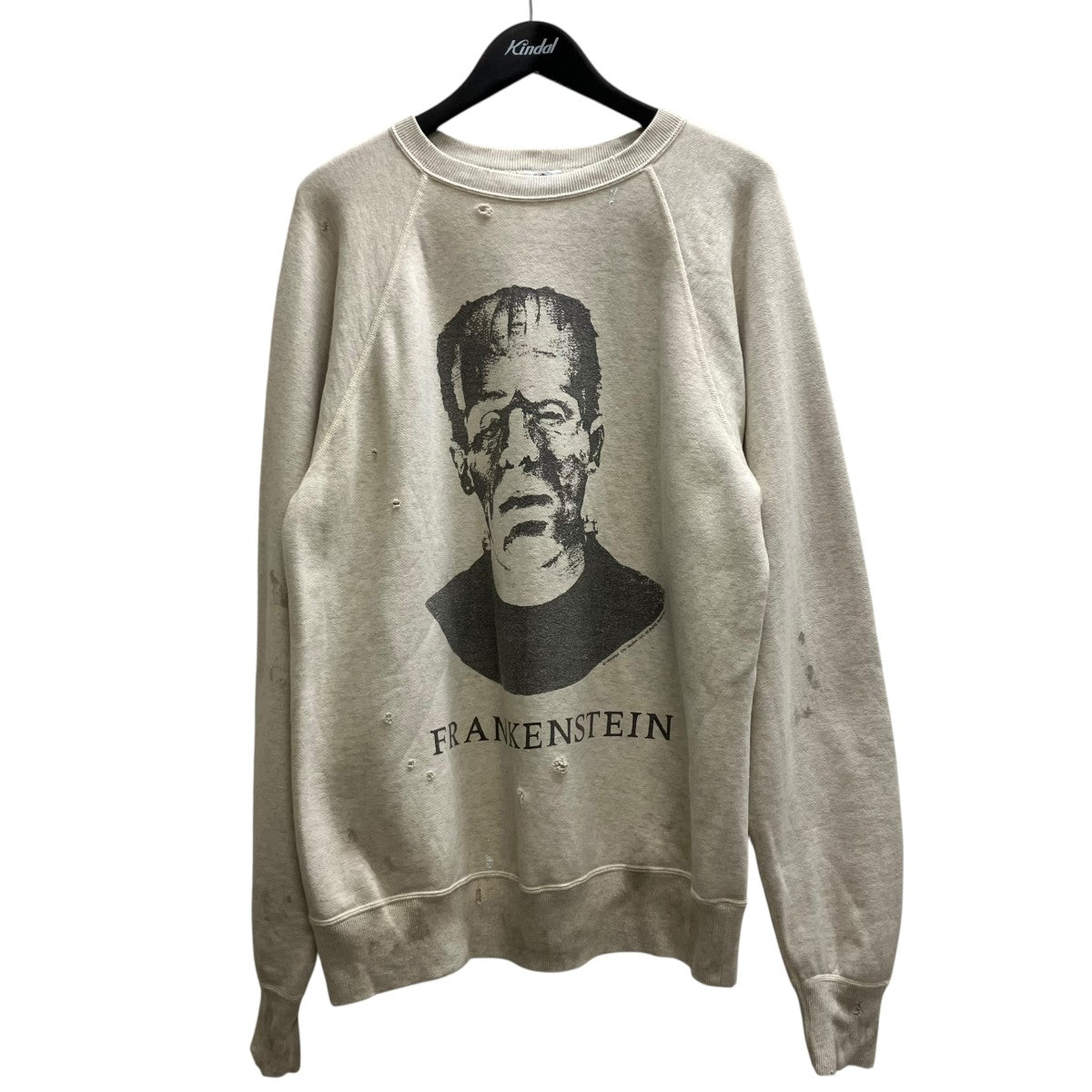 SAINT MICHAEL 22SS SWEAT SHIRT FRANKEN クルーネックスウェット 古着・中古-1枚目のアイテム画像
