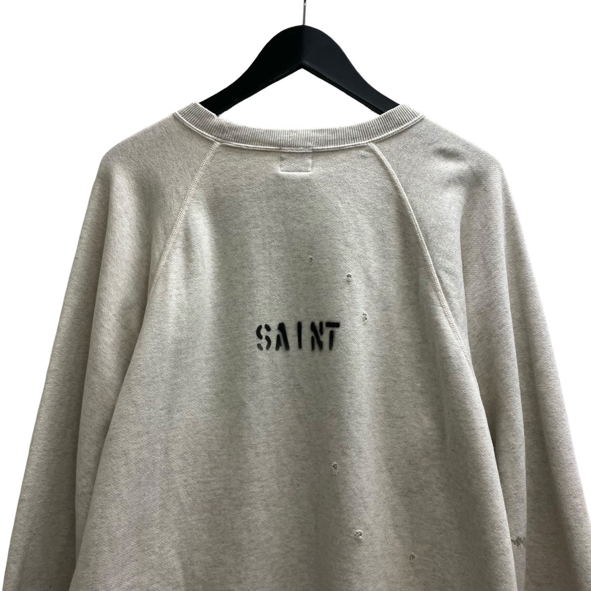 SAINT MICHAEL 22SS SWEAT SHIRT FRANKEN クルーネックスウェット 古着・中古-4枚目のアイテム画像