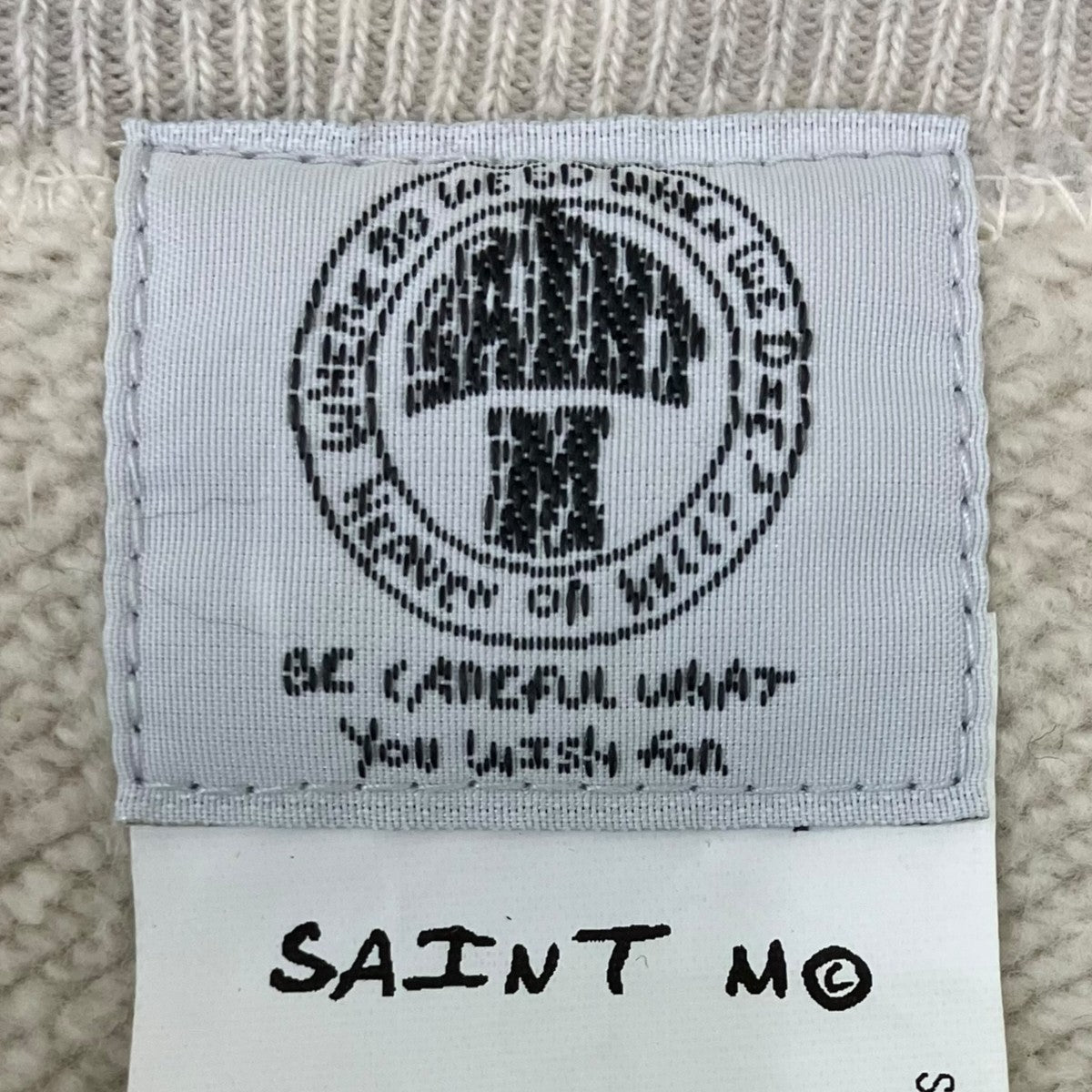 SAINT MICHAEL 22SS SWEAT SHIRT FRANKEN クルーネックスウェット 古着・中古-8枚目のアイテム画像
