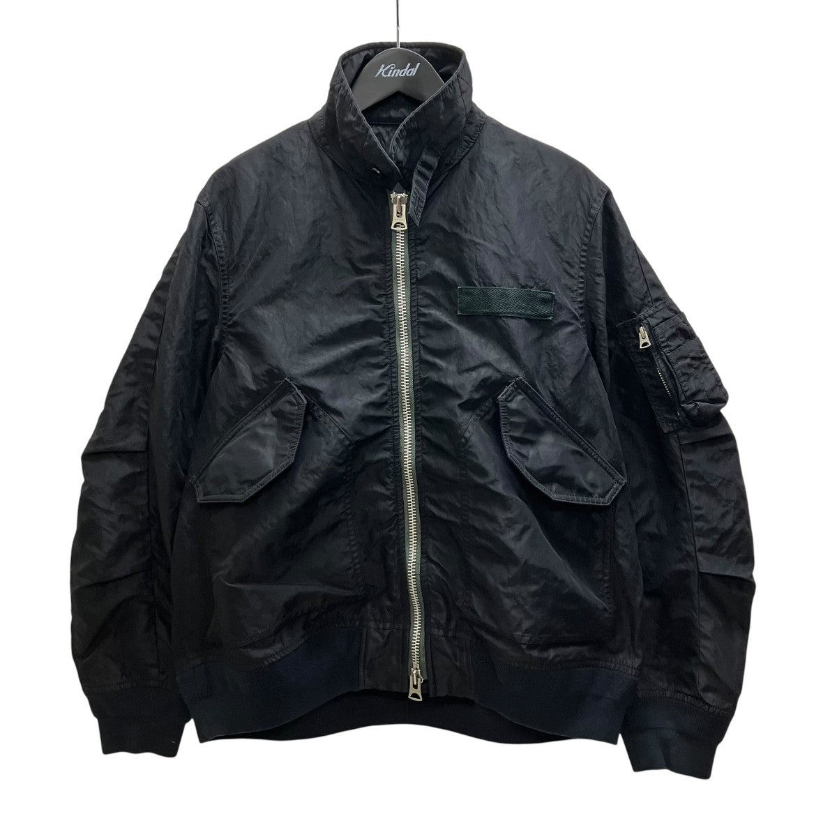 sacai 26SS Treated Nylon Twill Blouson ナイロンツイルブルゾン 古着・中古-1枚目のアイテム画像