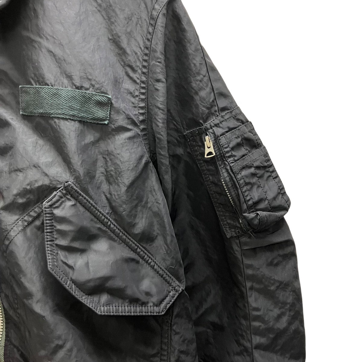 sacai 26SS Treated Nylon Twill Blouson ナイロンツイルブルゾン 古着・中古-5枚目のアイテム画像
