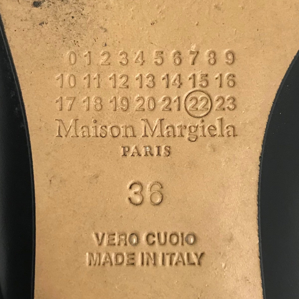 Maison Margiela TABI足袋 バレエシューズ 古着・中古-6枚目のアイテム画像