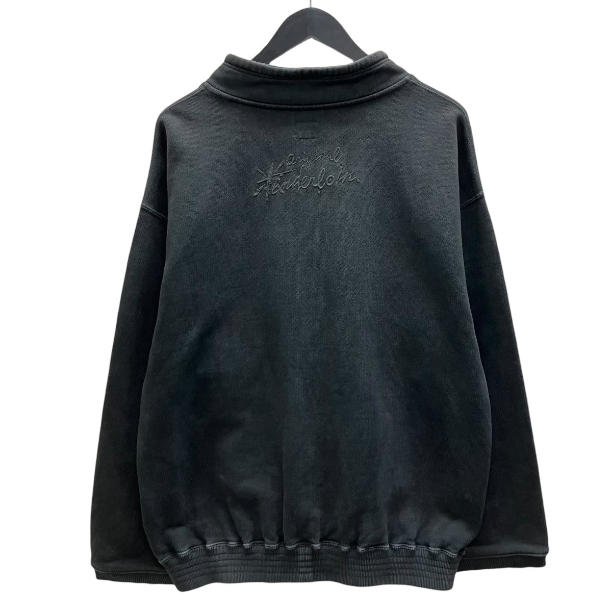 MOCK NECK SWEAT ZIP UPジップアップスウェット