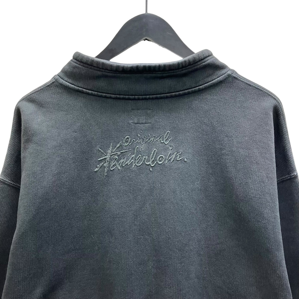 MOCK NECK SWEAT ZIP UPジップアップスウェット