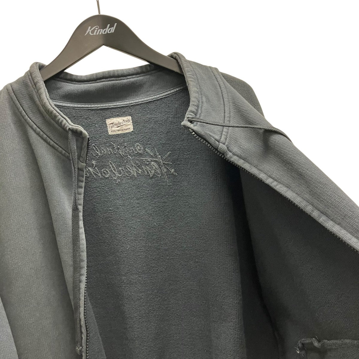 MOCK NECK SWEAT ZIP UPジップアップスウェット