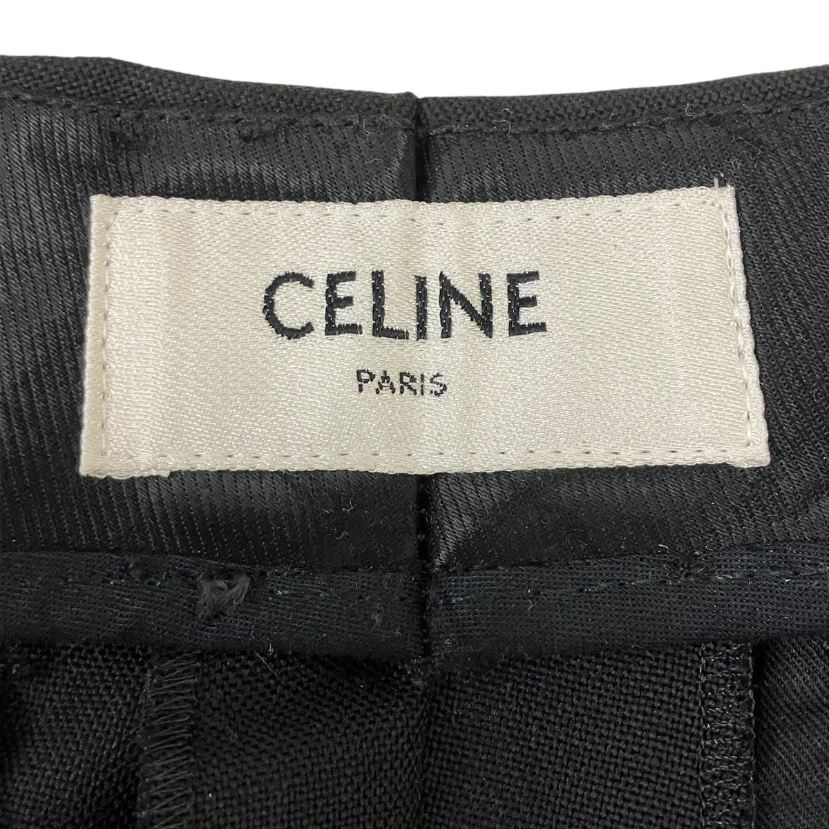 CELINE ワンプリーツモダンパンツ 古着・中古-7枚目のアイテム画像