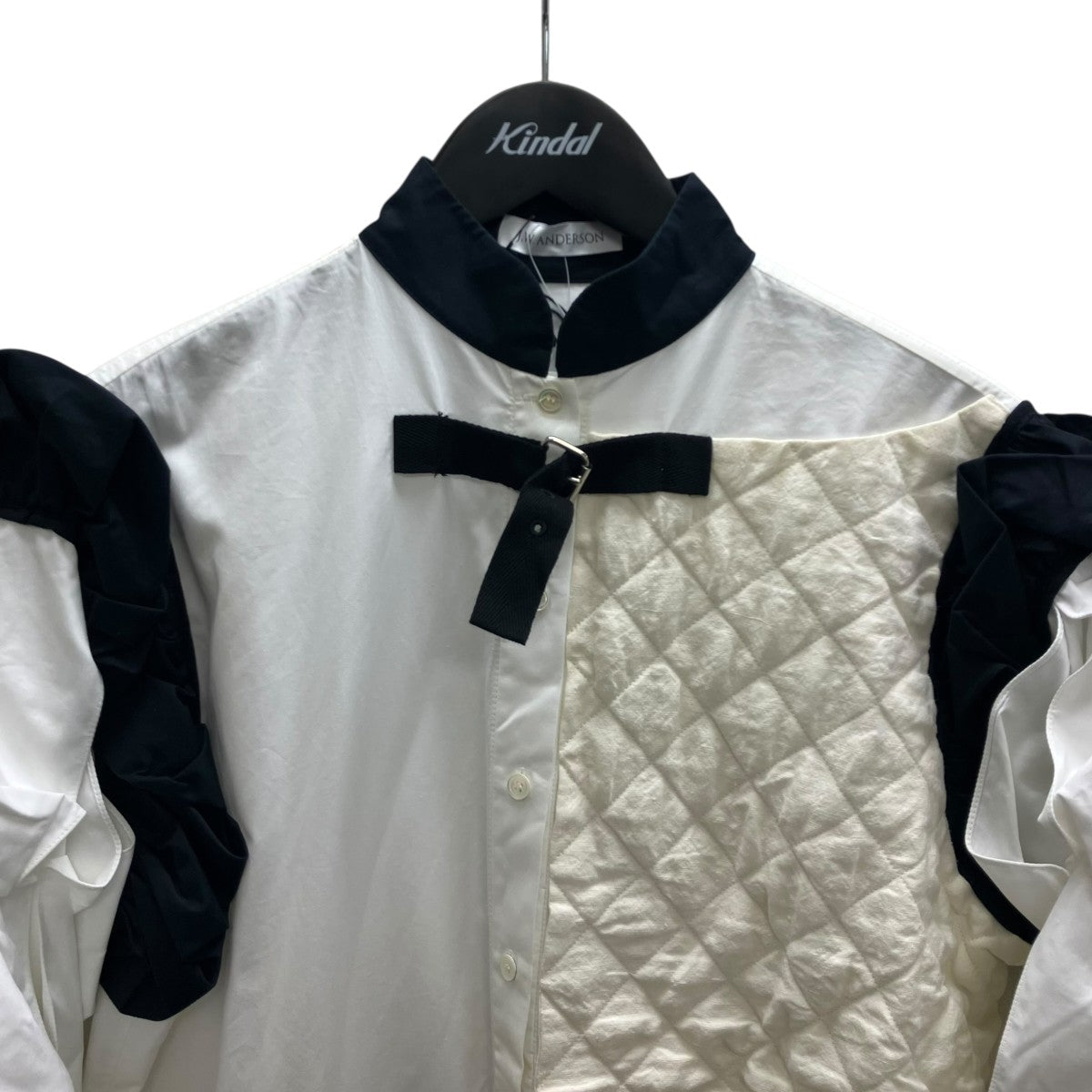 J．W．ANDERSON フリルドッキングシャツ 古着・中古-2枚目のアイテム画像