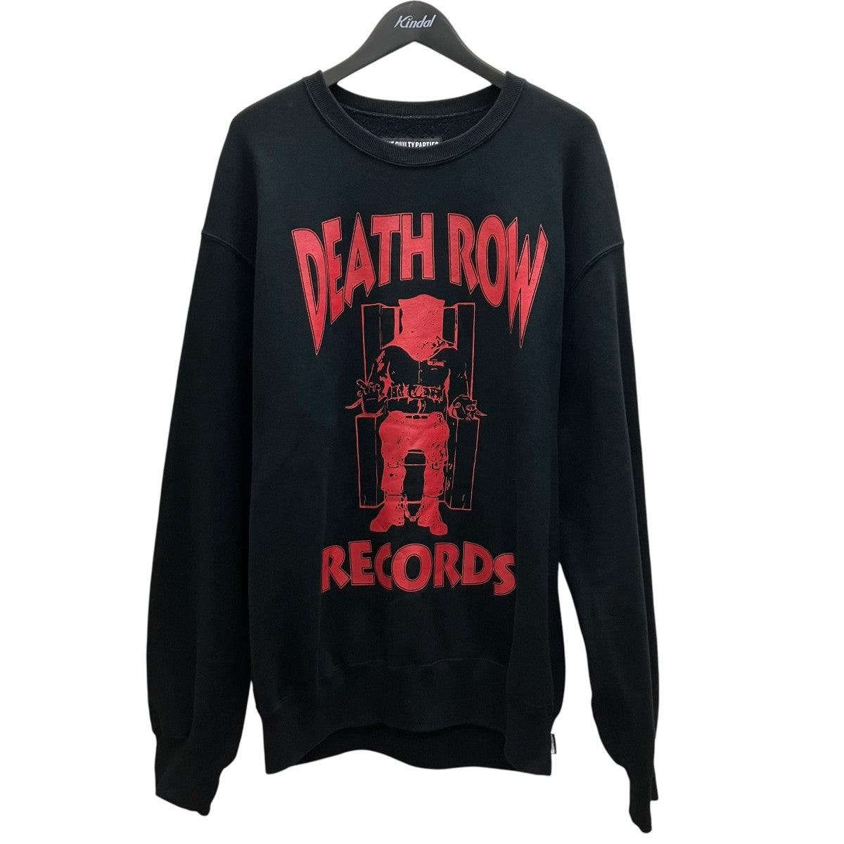GARMENT DYED SWEAT SHIRTプリントスウェット