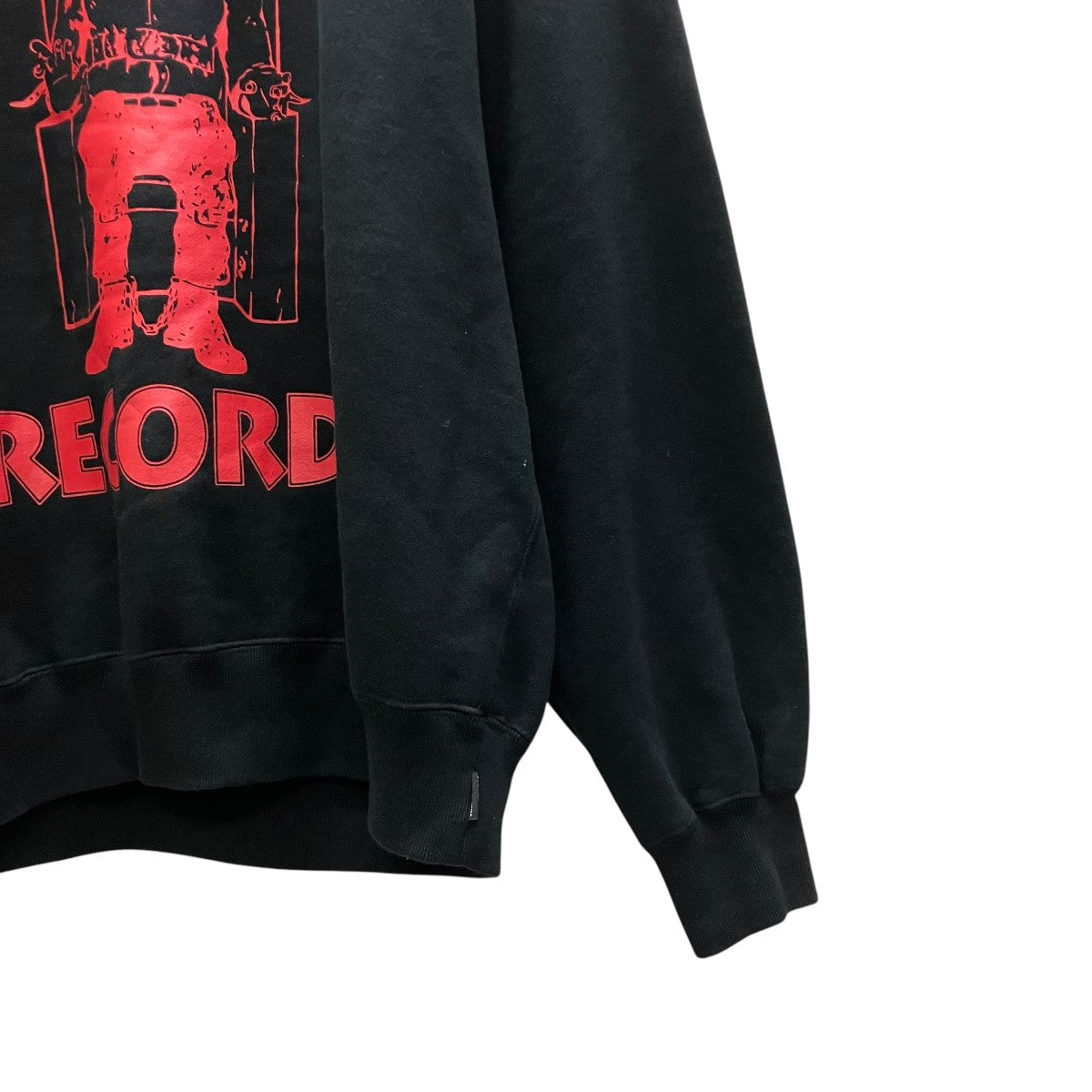 GARMENT DYED SWEAT SHIRTプリントスウェット