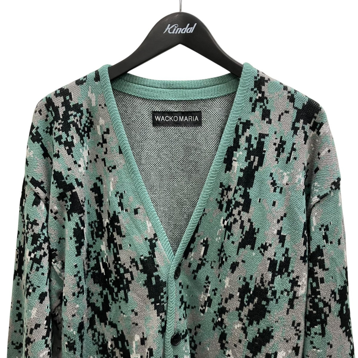 26SSDIGITALCAMO JACQUARD CARDIGANデジカモカーディガン