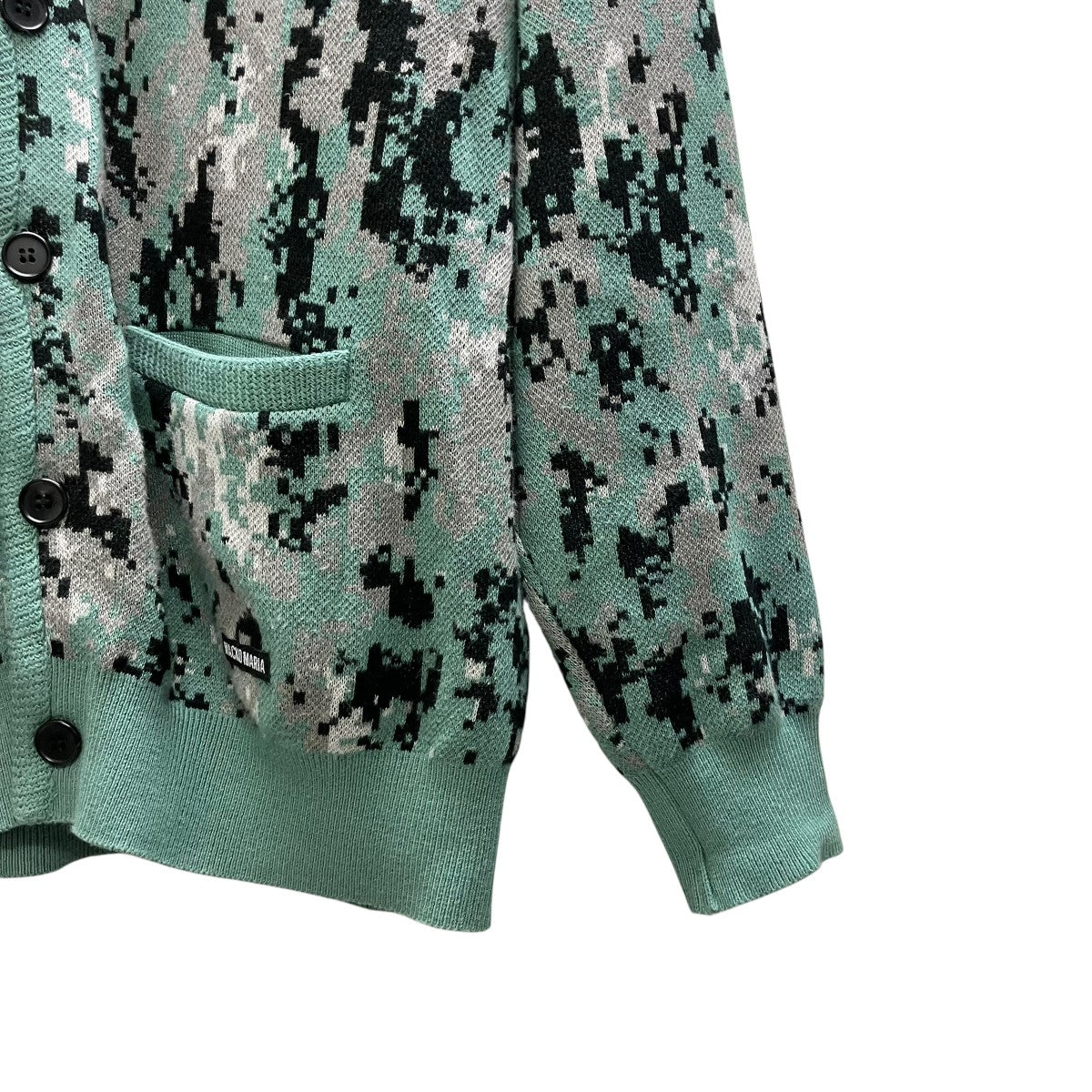 26SSDIGITALCAMO JACQUARD CARDIGANデジカモカーディガン