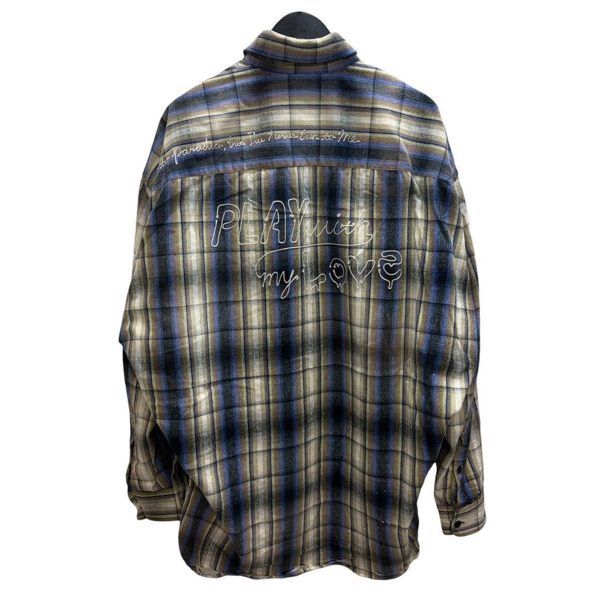 Maison MIHARA YASUHIRO 26SS VINTAGE LIKE CHECK L S SHIRTS チェックシャツ 古着・中古-3枚目のアイテム画像