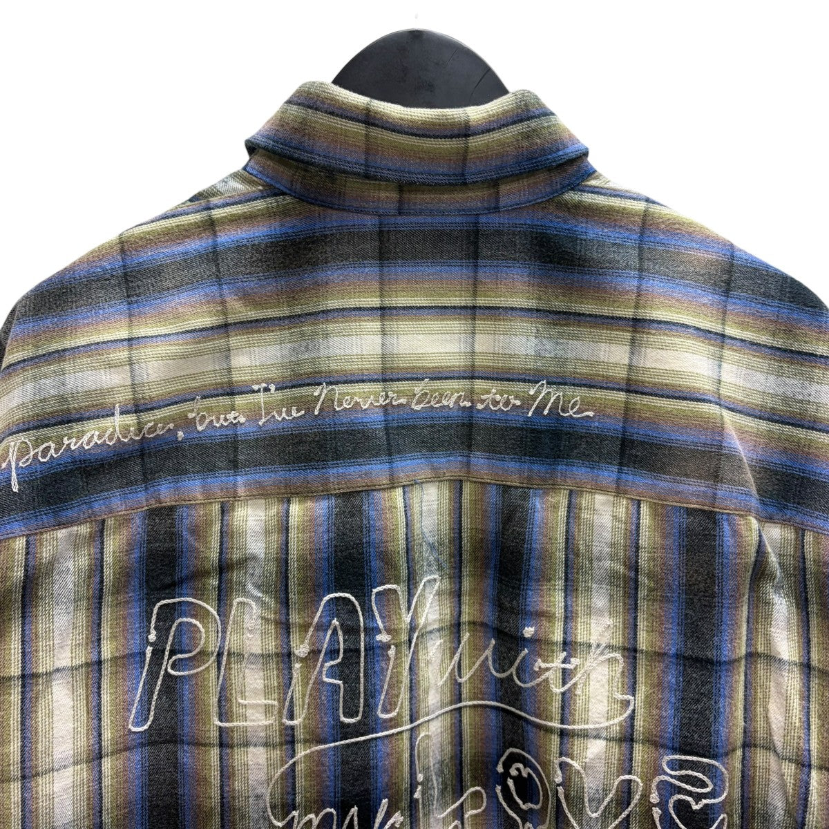 Maison MIHARA YASUHIRO 26SS VINTAGE LIKE CHECK L S SHIRTS チェックシャツ 古着・中古-4枚目のアイテム画像