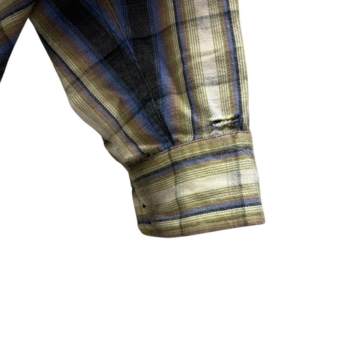 Maison MIHARA YASUHIRO 26SS VINTAGE LIKE CHECK L S SHIRTS チェックシャツ 古着・中古-5枚目のアイテム画像