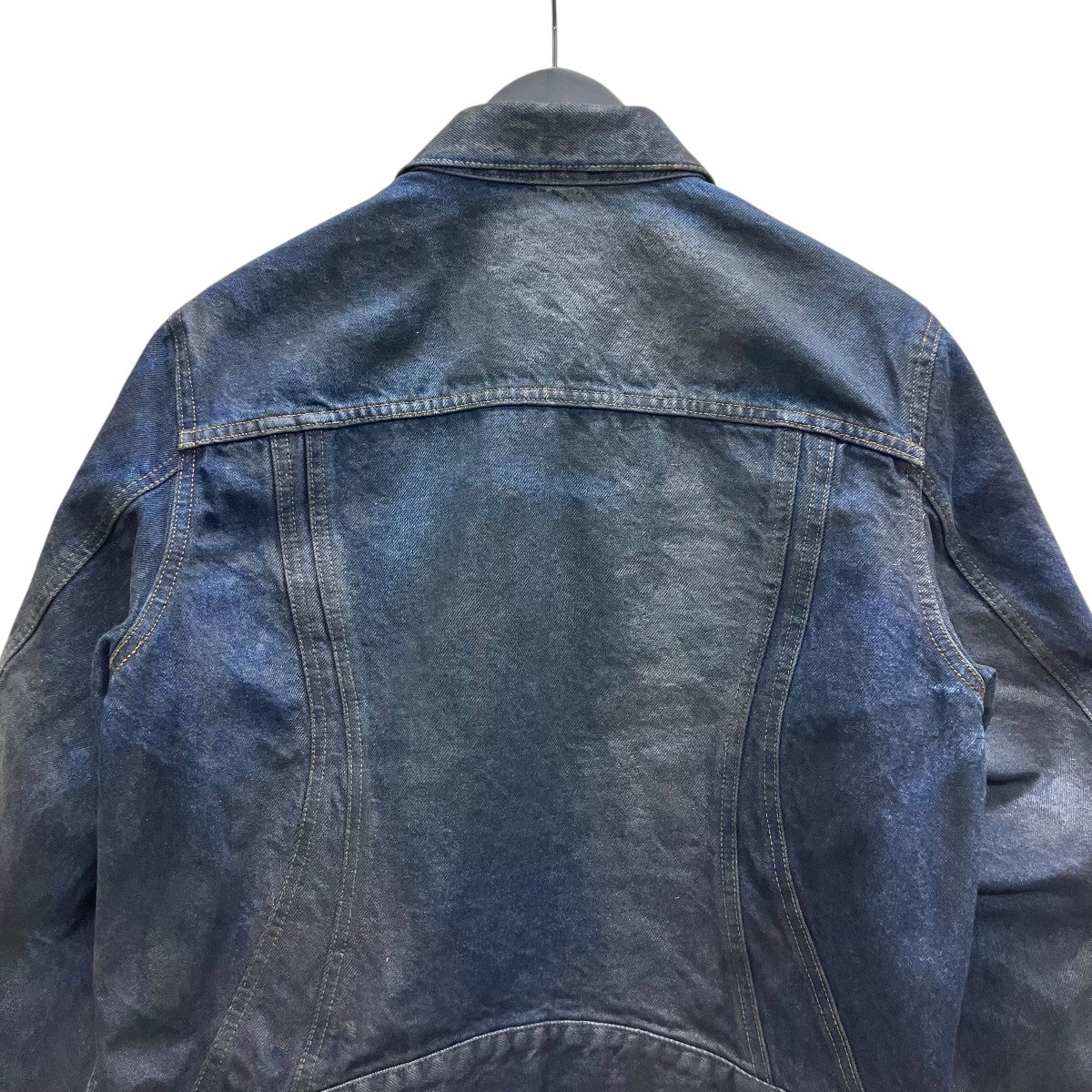 3D TRUCKER JACKET コーティングデニムジャケット