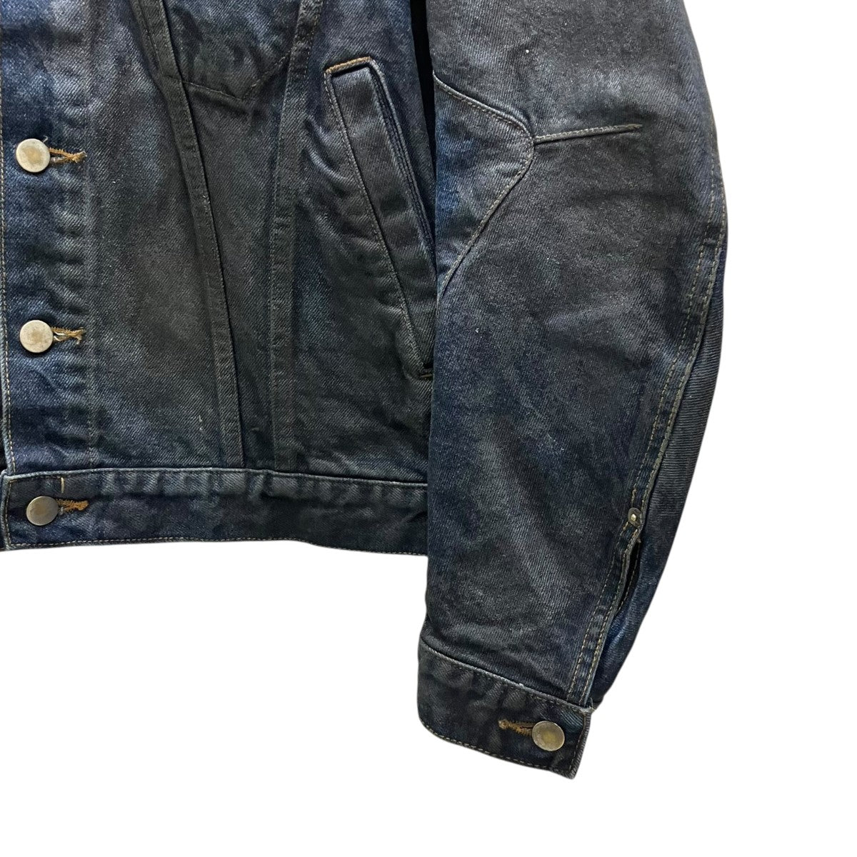 NVRFRGT(ネバーフォーゲット) 3D TRUCKER JACKET コーティングデニム