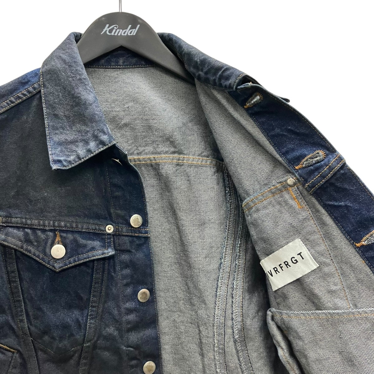 NVRFRGT(ネバーフォーゲット) 3D TRUCKER JACKET コーティングデニム