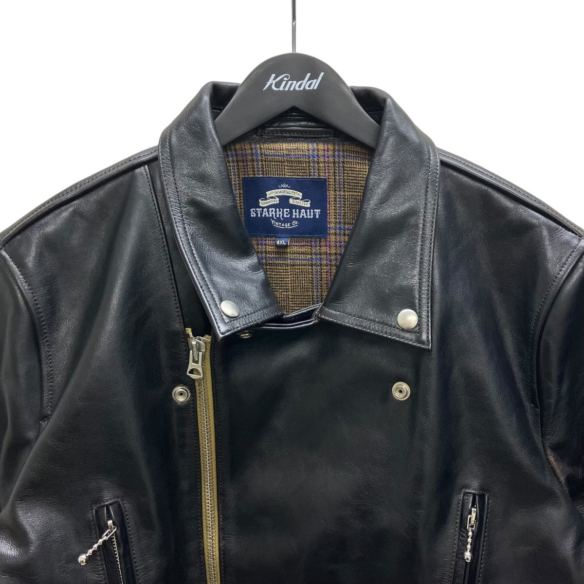 STARKE HAUT ライダースジャケット 古着・中古-2枚目のアイテム画像