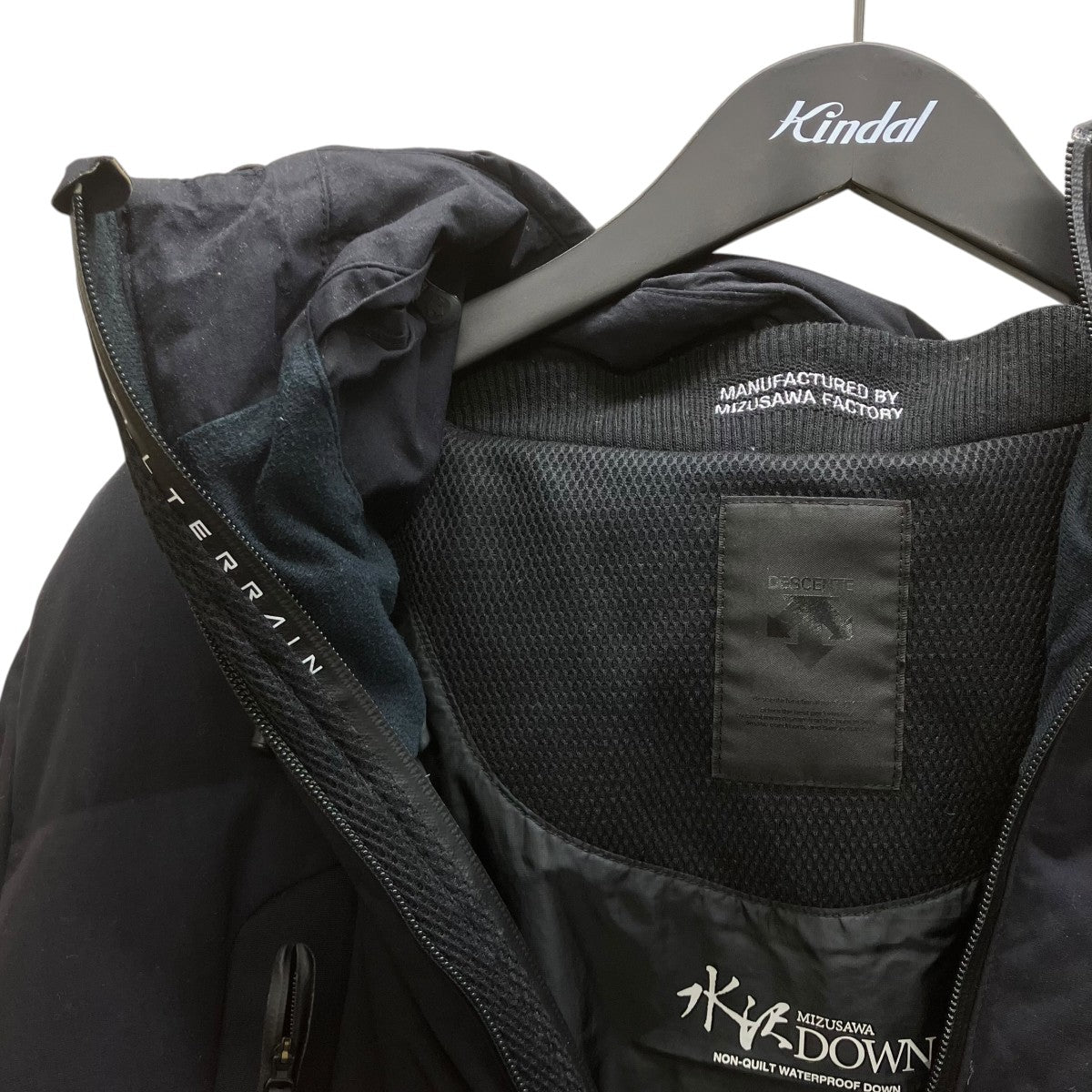 DESCENTE×Graphpaper ダウンジャケット 古着・中古-3枚目のアイテム画像