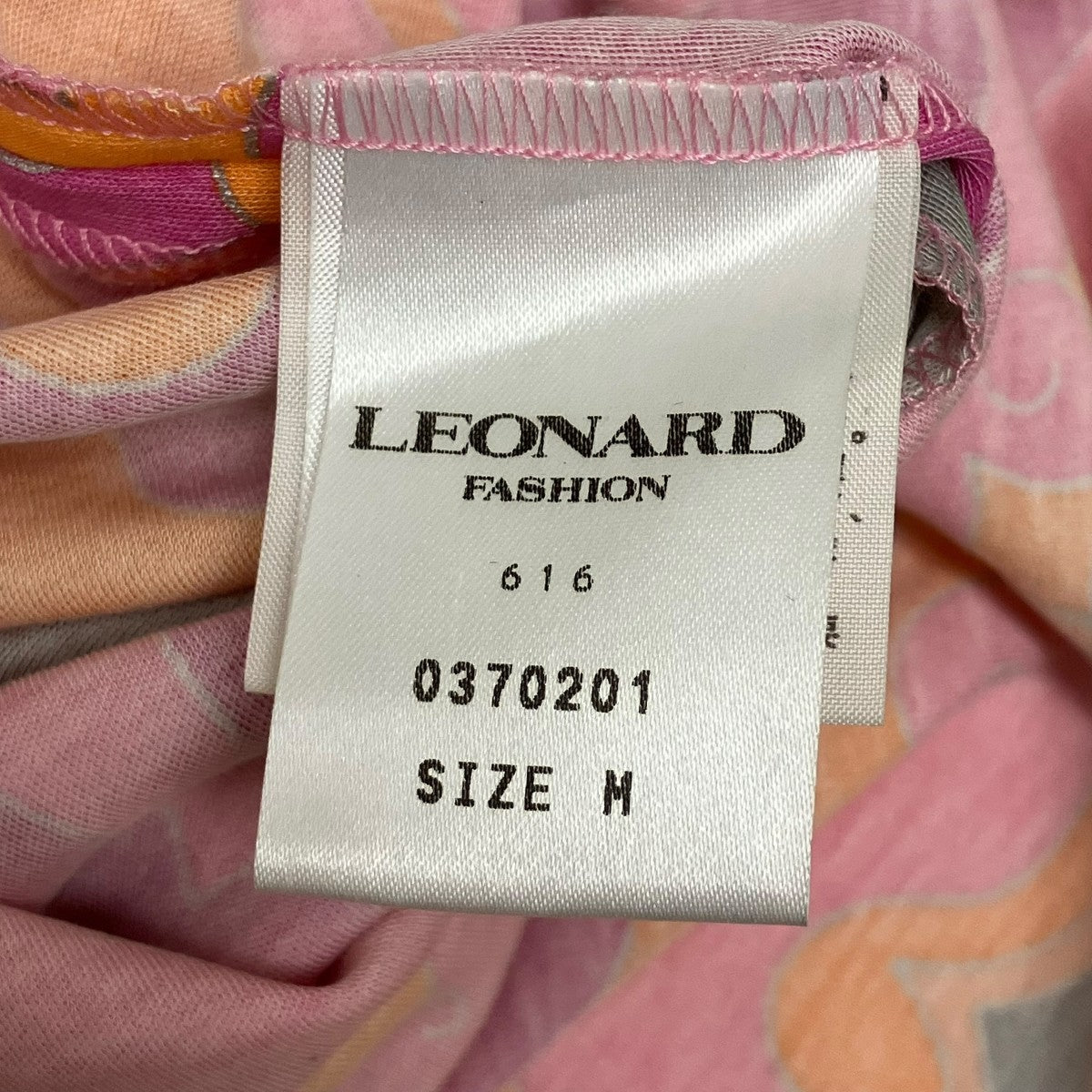 LEONARD 半袖ワンピース 古着・中古-6枚目のアイテム画像