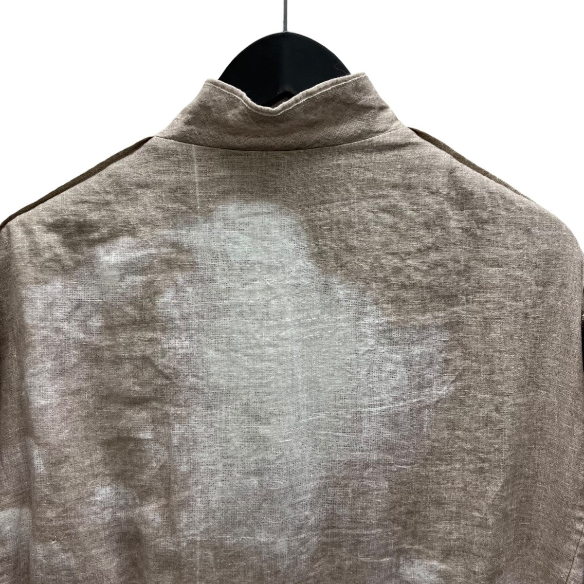 UNDERCOVER 25SS リネン総柄ジャケット 古着・中古-4枚目のアイテム画像