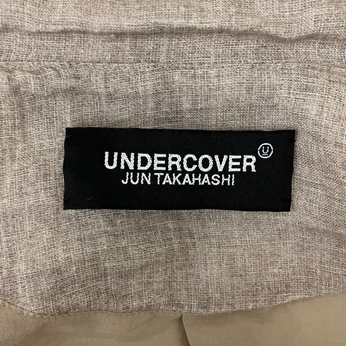 UNDERCOVER 25SS リネン総柄ジャケット 古着・中古-7枚目のアイテム画像