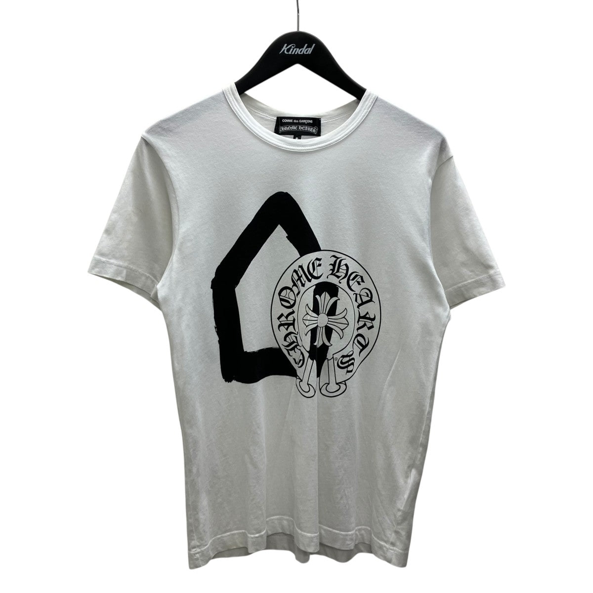 CHROME HEARTS×COMME des GARCONS プリントTシャツ 古着・中古-1枚目のアイテム画像