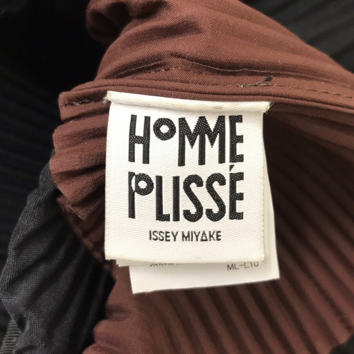 HOMME PLISSE ISSEY MIYAKE プリーツショルダーバッグHP51AG413 古着・中古-7枚目のアイテム画像