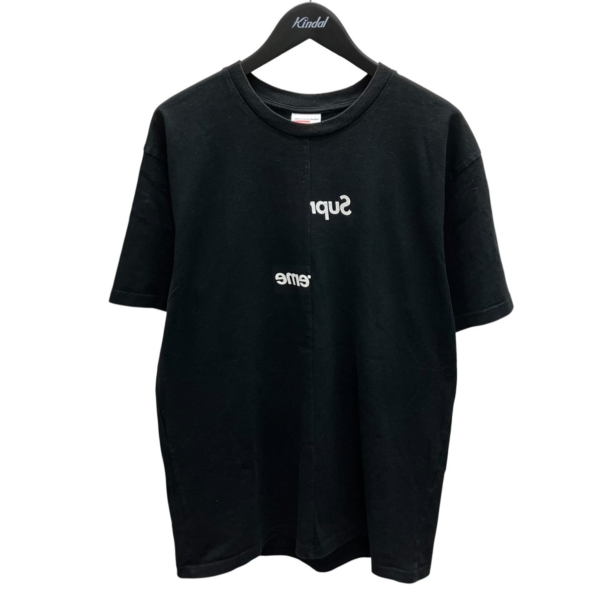 Supreme×COMME des GARCONS SHIRT 再構築プリントTシャツ 古着・中古-1枚目のアイテム画像